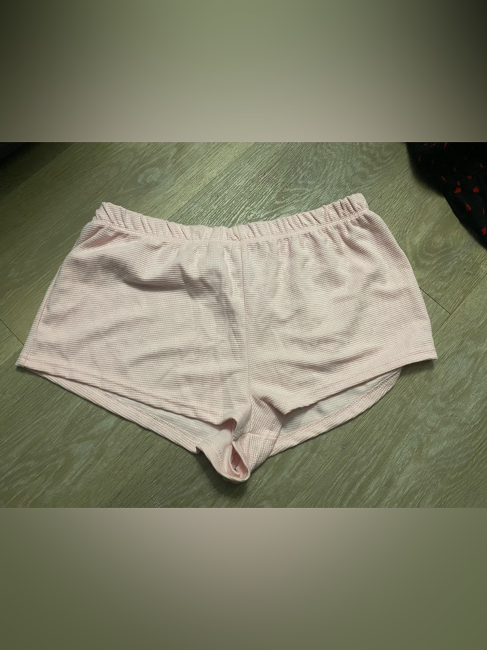 Always Pale Pink Ribbed Athletic Shorts